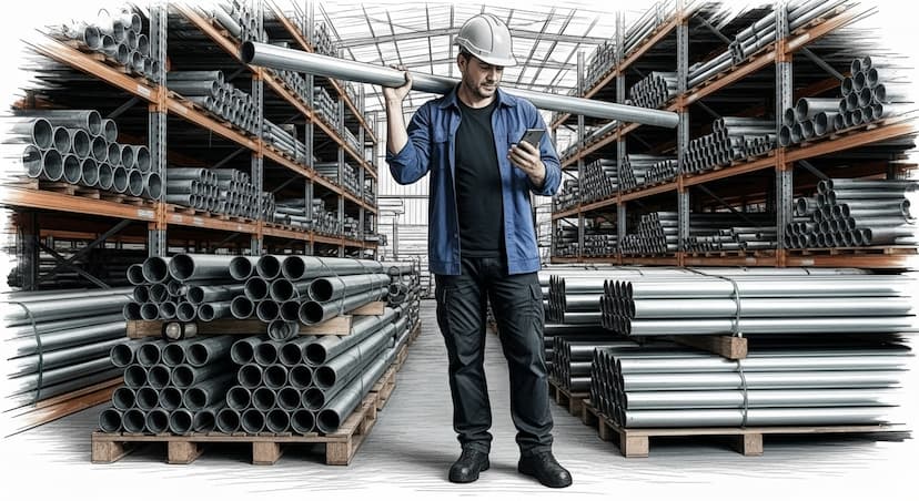 Primip magacin konstrukcione cevi